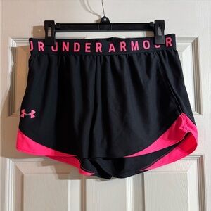 Women’s Under armor Play Up 3.0 hot pink/black size medium